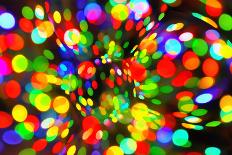 Abstract Bright Bokeh Background-Dink101-Photographic Print