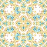 Radial Dotted Pattern-Dink101-Art Print