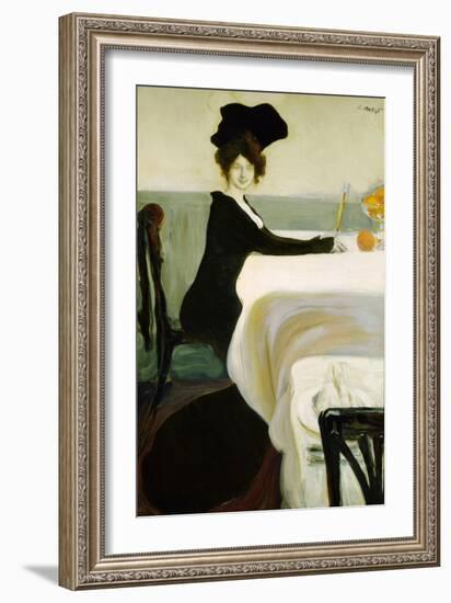 Dinner, 1902-Leon Bakst-Framed Giclee Print