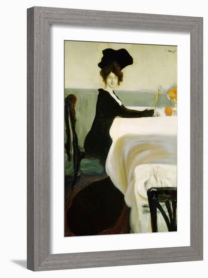 Dinner, 1902-Leon Bakst-Framed Giclee Print