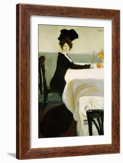 Dinner, 1902-Leon Bakst-Framed Giclee Print