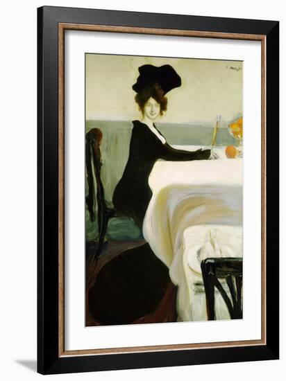 Dinner, 1902-Leon Bakst-Framed Giclee Print