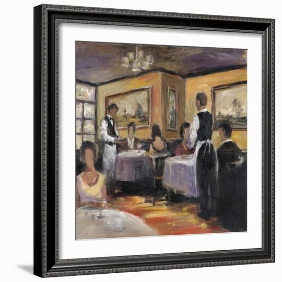 Dinner at Eight 2-Marc Taylor-Framed Art Print