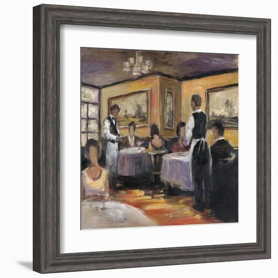 Dinner at Eight 2-Marc Taylor-Framed Art Print