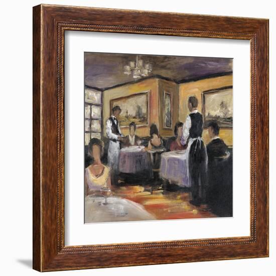 Dinner at Eight 2-Marc Taylor-Framed Art Print