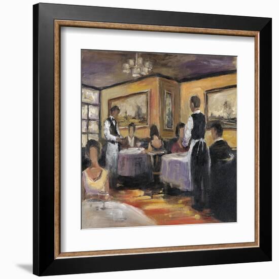 Dinner at Eight 2-Marc Taylor-Framed Art Print