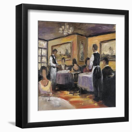 Dinner at Eight 2-Marc Taylor-Framed Art Print