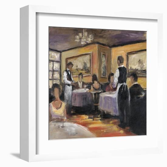 Dinner at Eight 2-Marc Taylor-Framed Art Print