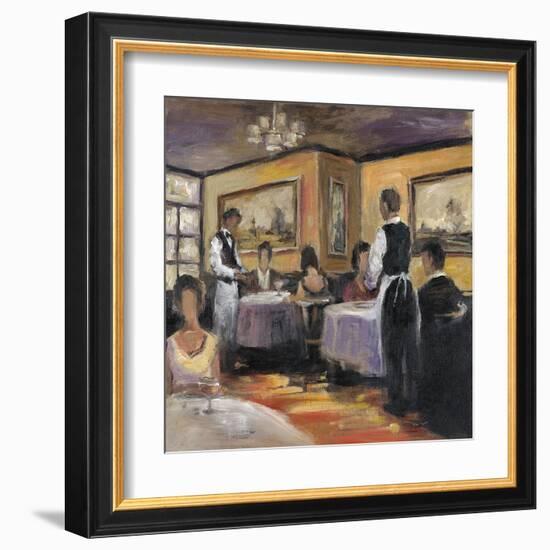 Dinner at Eight 2-Marc Taylor-Framed Art Print