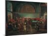 Dinner at the Palace in Honour of an Ambassador, 1720S-Jean-Baptiste Vanmour-Mounted Giclee Print