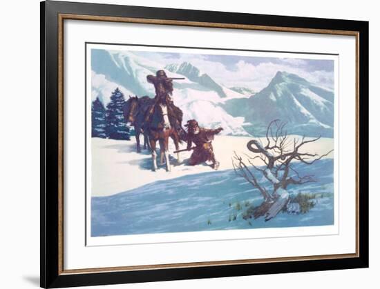 Dinner By a Long Shot-Shannon Stirnweis-Framed Limited Edition