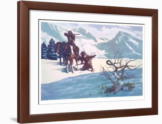 Dinner By a Long Shot-Shannon Stirnweis-Framed Limited Edition