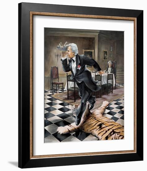 Dinner for One-Renate Holzner-Framed Art Print