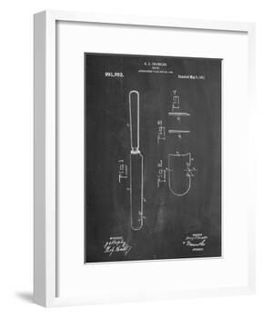 Dinner Knife Patent-null-Framed Art Print