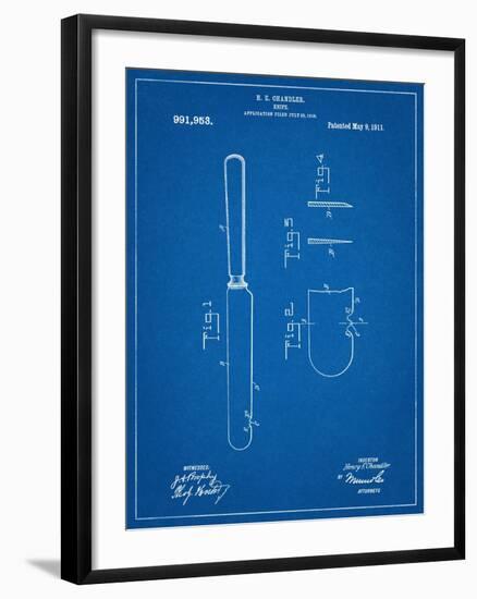 Dinner Knife Patent-null-Framed Art Print