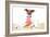 Dinner Meal at Table Dog-Javier Brosch-Framed Photographic Print