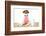 Dinner Meal at Table Dog-Javier Brosch-Framed Photographic Print