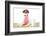 Dinner Meal at Table Dog-Javier Brosch-Framed Photographic Print