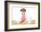 Dinner Meal at Table Dog-Javier Brosch-Framed Photographic Print