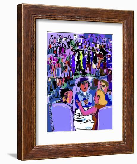 Dinner Menue-Diana Ong-Framed Giclee Print
