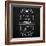 Dinner on the Restaurant Menu Chalkboard-incomible-Framed Art Print