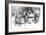 Dinner Party, 1894-Charles Dana Gibson-Framed Giclee Print