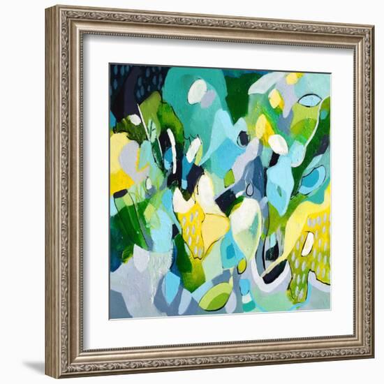 Dinner Party II-TA Marrison-Framed Art Print