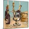 Dinner Party II-Heather A. French-Roussia-Mounted Art Print