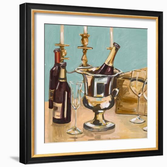 Dinner Party II-Heather A. French-Roussia-Framed Art Print