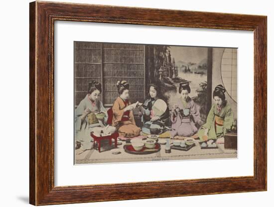 Dinner Party-The Kyoto Collection-Framed Premium Giclee Print