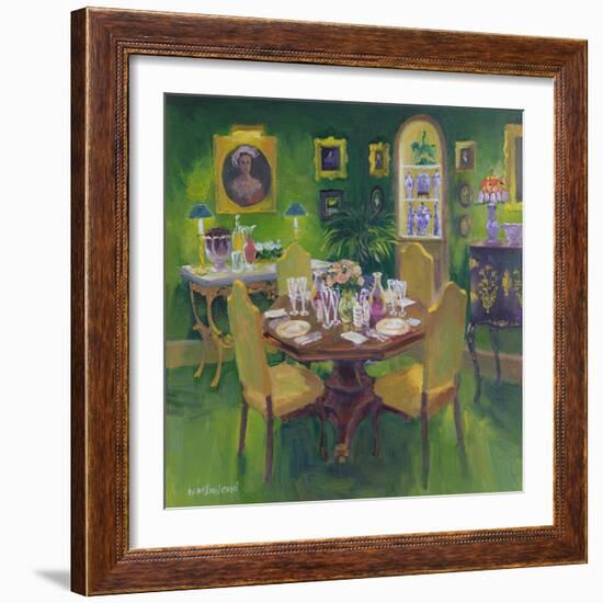 Dinner Party-William Ireland-Framed Giclee Print