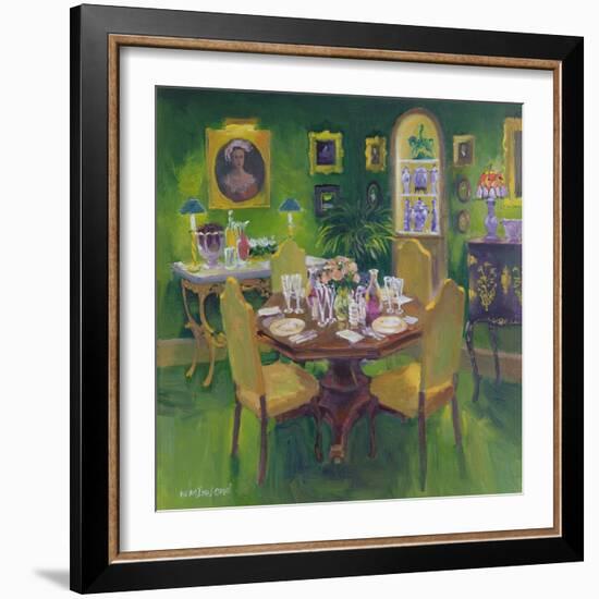 Dinner Party-William Ireland-Framed Giclee Print