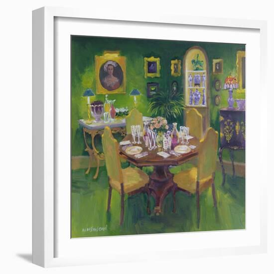 Dinner Party-William Ireland-Framed Giclee Print