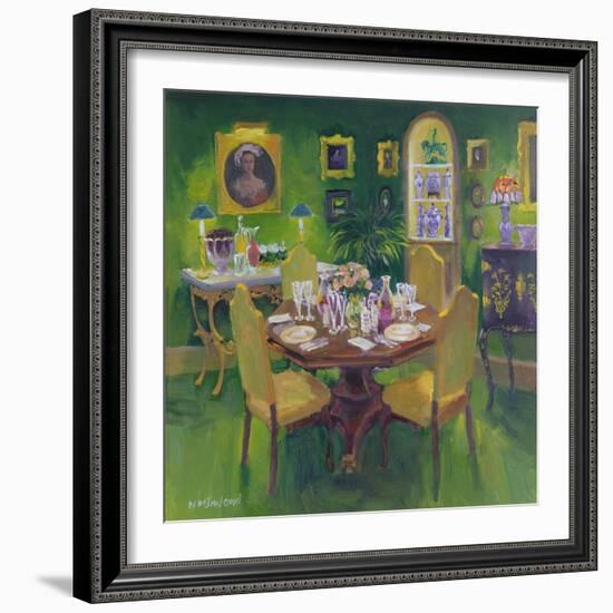 Dinner Party-William Ireland-Framed Giclee Print