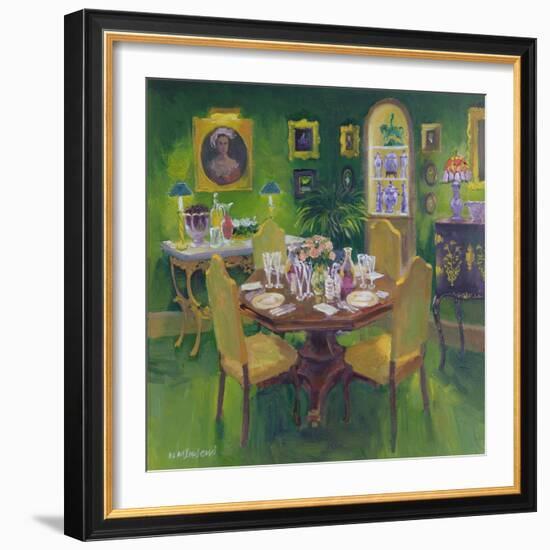 Dinner Party-William Ireland-Framed Giclee Print