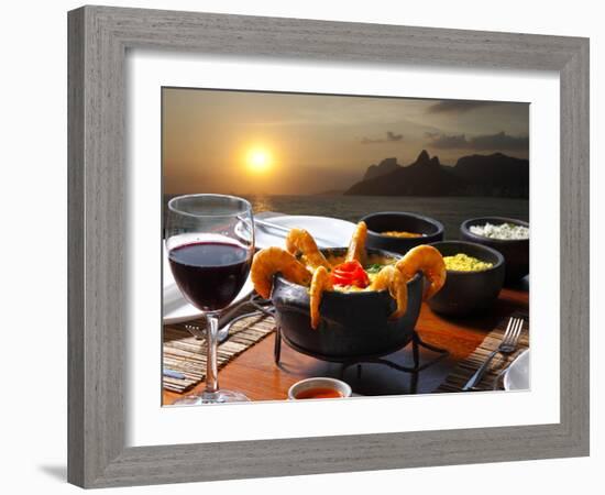 Dinner Rio De Janeiro-luiz rocha-Framed Photographic Print