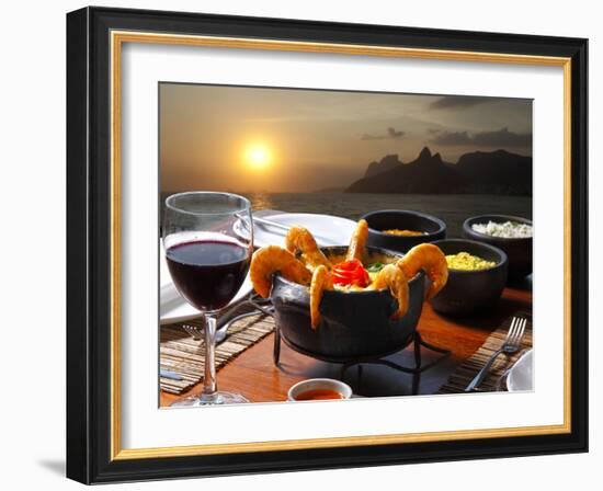 Dinner Rio De Janeiro-luiz rocha-Framed Photographic Print