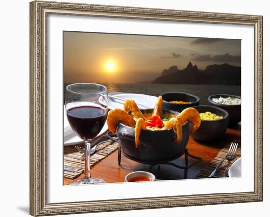 Dinner Rio De Janeiro-luiz rocha-Framed Photographic Print