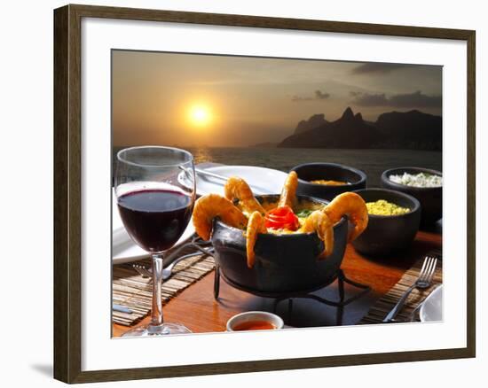 Dinner Rio De Janeiro-luiz rocha-Framed Photographic Print