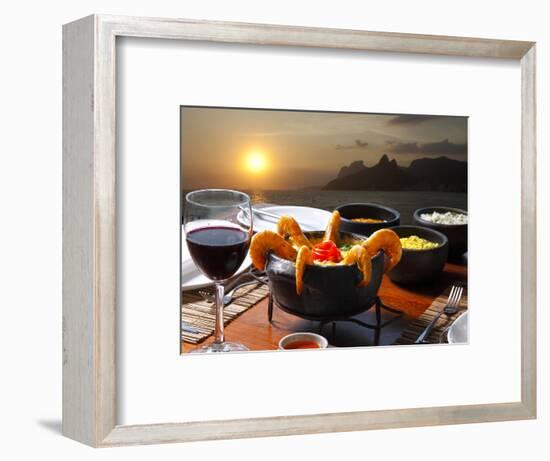 Dinner Rio De Janeiro-luiz rocha-Framed Photographic Print