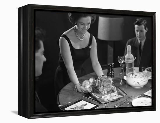 Dinner Served, 1964-Michael Walters-Framed Premier Image Canvas