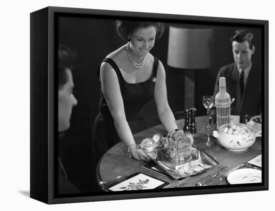 Dinner Served, 1964-Michael Walters-Framed Premier Image Canvas