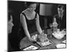 Dinner Served, 1964-Michael Walters-Mounted Photographic Print