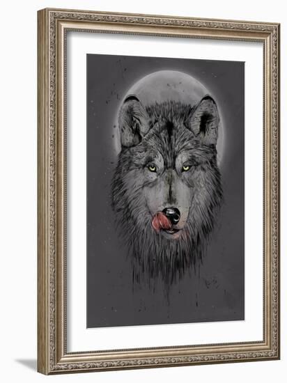 Dinner Time (Dark)-Balazs Solti-Framed Giclee Print