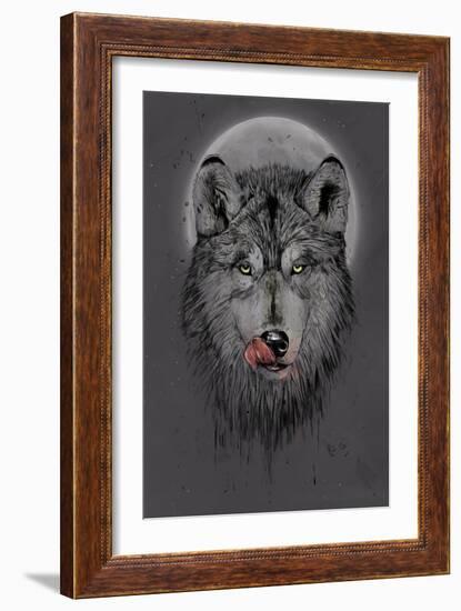 Dinner Time (Dark)-Balazs Solti-Framed Giclee Print