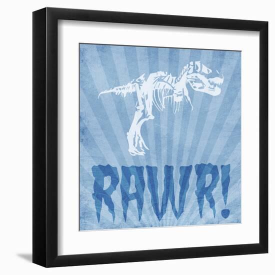 Dino Bones 1-Marcus Prime-Framed Art Print