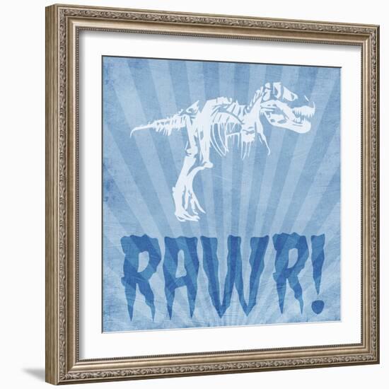 Dino Bones 1-Marcus Prime-Framed Art Print