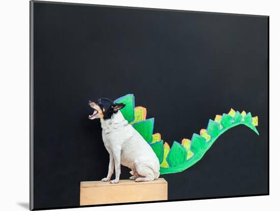 Dino Dog-Susan Sabo-Mounted Photographic Print