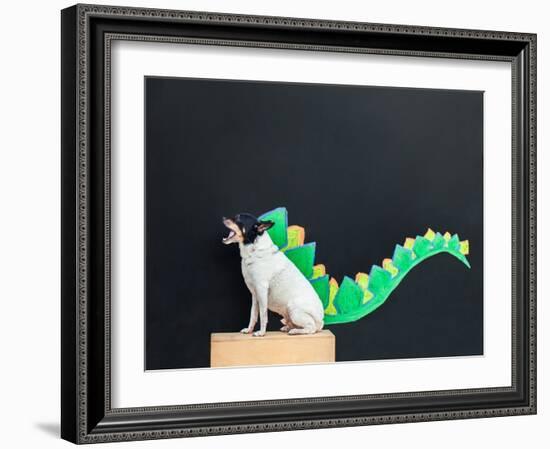 Dino Dog-Susan Sabo-Framed Photographic Print