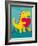 Dino Love-Michael Buxton-Framed Art Print